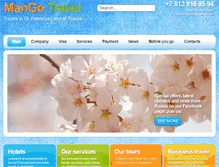 Tablet Screenshot of mangorussia.com